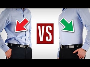 4 Ways To Keep Your Shirt Tucked All Day | Shirt Tucking 101