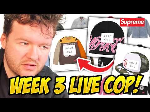 SUPREME SS26 WEEK 3 LIVE COP! TESTING FOR MM6 NEXT WEEK?