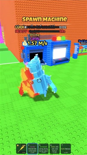 SPAWN MACHINE METHOD TO GET GLACIERELLO IN ESCAPE TSUNAMI🤯 👌#roblox #escapetsunamiforbrainrots #rblx