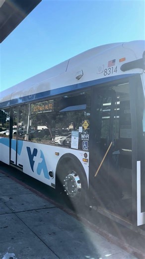 Santa Clara VTA #8314 Route Announcement: Palo Alto Transit Center Line 22
