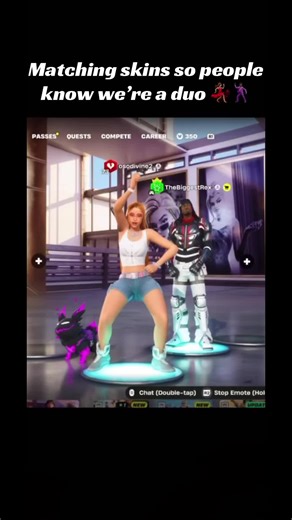 Fortnite Duo Goals: Matching Skins and Perfect Coordination