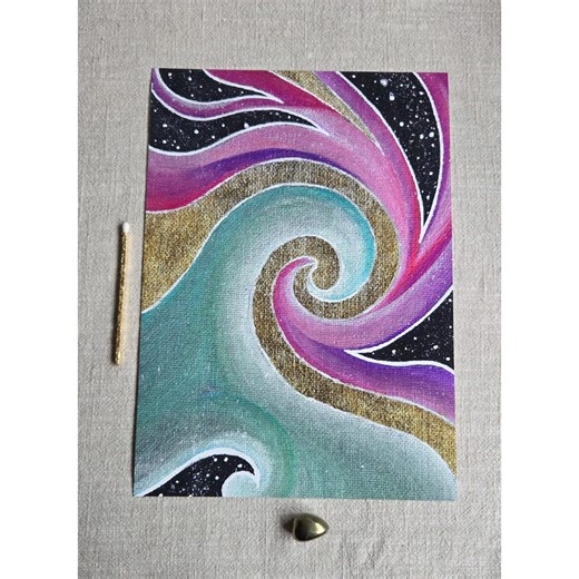 A4 Giclee Print Named 'cornucopia' - Expansive, Cosmic Art! - Etsy