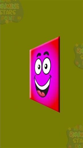 Learn Shapes with Fun Characters 🎭 | Circle, Square & Triangle | Kids Learning Video #shorts