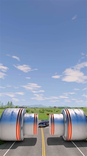 Mix cars & colorful van vs checkpoint #27