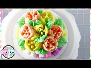RUSSIAN PIPING TIPS: TULIP CAKE, SPRING CAKE, DESSERT IDEAS