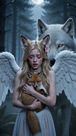 A Wolf Pack Surrounds Her… 😳