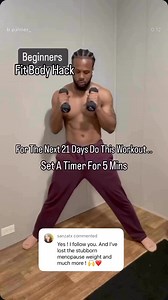 611K views · 7.1K reactions | Beginners For The Next 21 Days Challenge yourself. Use light dumbbells. Set a timer for 1 minute and do as many reps as possible. Aim for 2-4 sets.#beginnerworkouts #fullworkoutvideos #workourgoals #getfit #fitbodygoals #simpleworkout | Brandon Palmer | Facebook