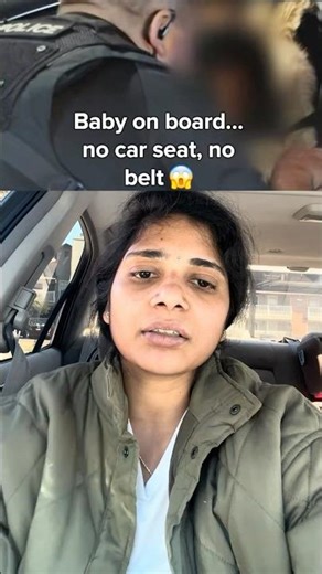 Driving without a child car seat is not just risky — it’s illegal👶🚨