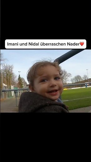 Imani and Nidal surprise Nader during the game ❤️ #jindaouis