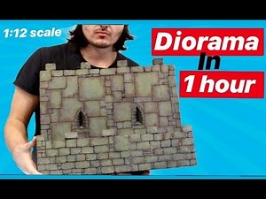 Tutorial - How To Make a Castle Diorama in 1 hour!