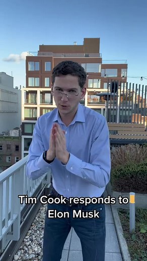 50K views · 366 reactions | Apple CEO Tim Cook responds to Elon Musk #apple #elonmusk #timcook #impressions #tech #keynote #parody #stevejobs #Twitter #voice | Matt Friend | Facebook