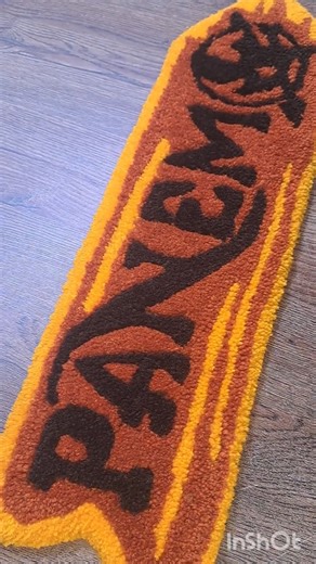 Tufting a Custom ‘Panem’ Text Rug | DIY Fantasy Carpet Art 🧶✨