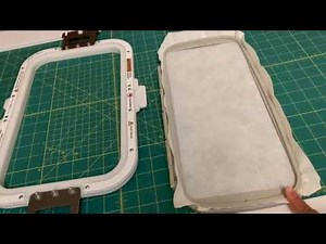 How to use 5x12 Hoop on the Brother SE1900. Using a Repositional Hoop!