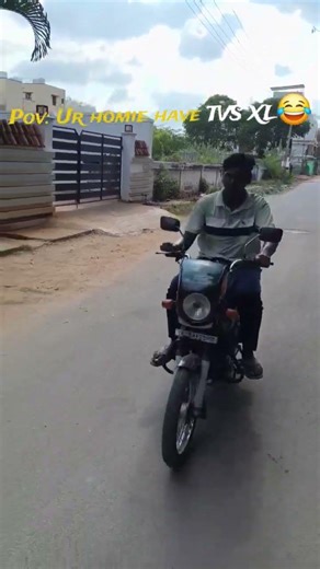 When Your Homie Owns a TVS XL 🤣🔥 | Mass Entry on a Lege#thenextdoorboy
