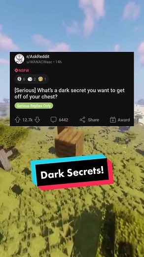 Dark Secrets: Confessions from Reddit