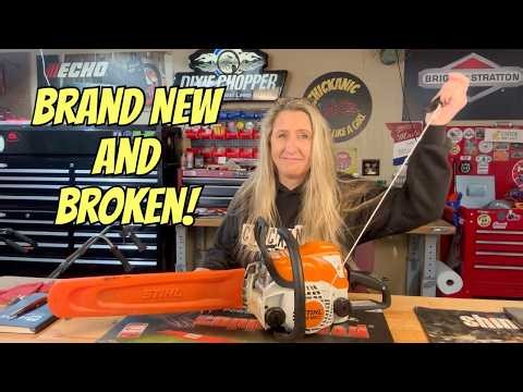 So Many Customers Do This! STIHL MS180C "Easy Start" System Breakdown and Repair!
