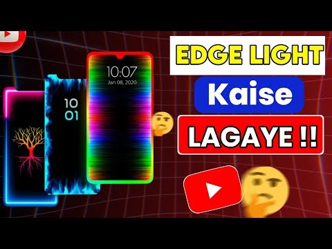 EDGE Light Kaise Lagaye || How To Install EDGE Lighting 🔥||