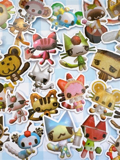 Cat Heisei Retro Webcore Stickers Junk Journal Stickers Mystery Aesthetic Sticker Pack of 10 for Journaling, Planners, Scrapbooking - Etsy