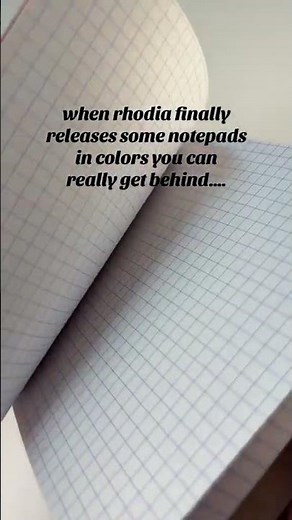 Rhodia Color Pad 🔵🟣 New Release Flip-Through