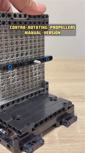 70 reactions · 7 comments | Contra Rotating Propellers: Manual Version #lego #legotechnic #mechanical #mechanism #mechanicalengineering | Bricks Master Builders | Facebook