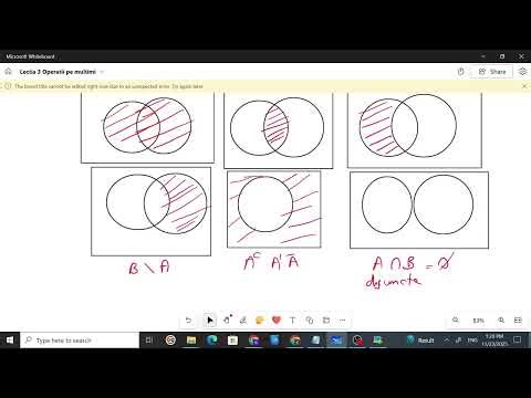 Lectia 3 Operatii pe multimi