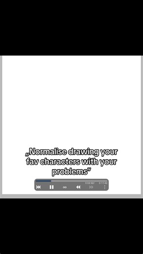 Normalize Drawing Your Favorite Characters with Personal Struggles