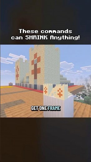 7 | it’s an easy way to play with block displays in Bedrock Edition #minecraft #commandblock