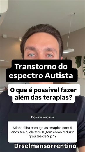 Dr Selman Caue Lopes Sales Sorrentino on Instagram: "Esse post é meramente informativo e não substitui a consulta médica. Não há nenhuma promessa de resultado e os tratamentos complementares não substitui o tratamento padrão inclusive as terapias como dito duas vezes no vídeo. São medidas auxiliares que podem ajudar os pacientes com transtorno do espectro autismo. Inclusive é importante falar que até mesmo em relação ao anticorpo contra o receptor de folato alguns pacientes não apresentam boa re
