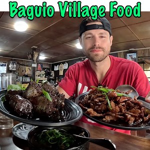 American tries Baguio Village food for the first time 🇵🇭 | Daily Max