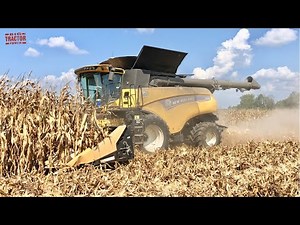 CORN HARVEST | New Holland CR 8.90 Combine