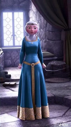 👑 Princess Merida's Coronation Moment: Courage and Power in the Kingdom 🏹🔥🌿#viral #foryou #disney