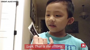 367K views · 15 reactions | "Where is the clitoris?"  5-year-old genius Anson Wong is hilariously confused by an ultrasound image. Learn something new with Anson everyday: on.rare.us/anson | The Crowd | Facebook