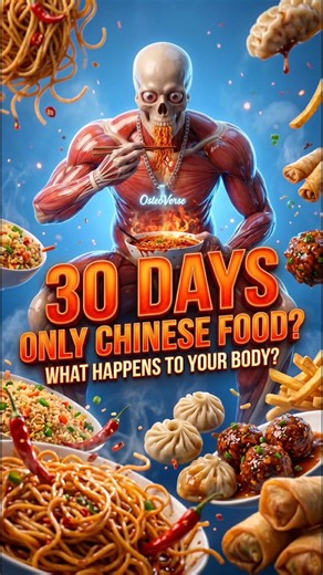 30 Din Daily Chinese Food Khaoge To Kya Hoga? 🤯 #shorts