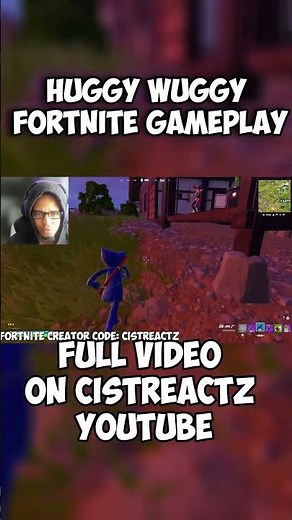 HUGGY WUGGY FORTNITE GAMEPLAY