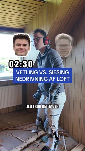 Tømrerlivet: VETLING vs. SIESING i Nedrivning af Loft
