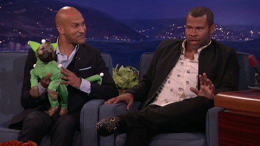 29K views · 259 reactions | Keegan-Michael Key and Jordan Peele introduce Conan to the actor who played the titular cat in "Keanu." #CONAN | Team Coco | Facebook