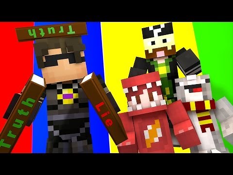DO I EVEN KNOW ANYONE?! | Minecraft Two Truths and a Lie