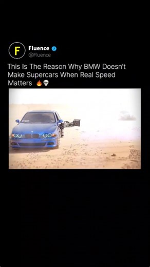 Fluence on Instagram: "BMW’s focus has always been balanced engineering, not chasing extreme top-speed records. When a hypercar like Koenigsegg demonstrates unmatched performance, it highlights the gap between practical performance brands and machines built only for raw speed. The contrast makes it clear why BMW chooses innovation, precision, and reliability over entering the supercar competition. #BMW #Koenigsegg #AutomotiveEngineering #SupercarFacts #CarIndustry"
