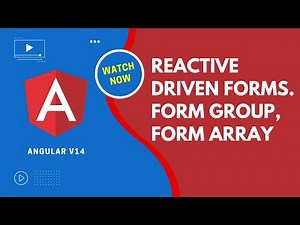 Angular 14 Reactive Driven Forms. Form Group, Form Array, adding dynamic form controls - Angular V14