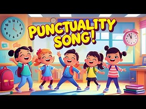 The Punctuality Song - Kids Songs - Kiddo Storytime