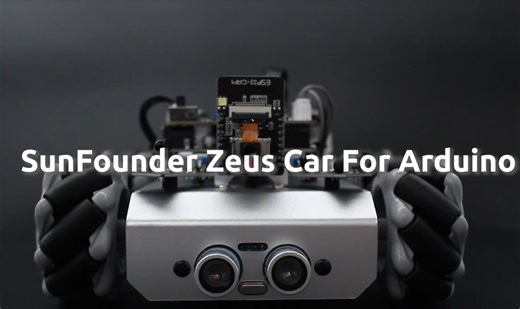 Watch SunFounder Robot Car Kit Compatible with Arduino UNO on Amazon Live