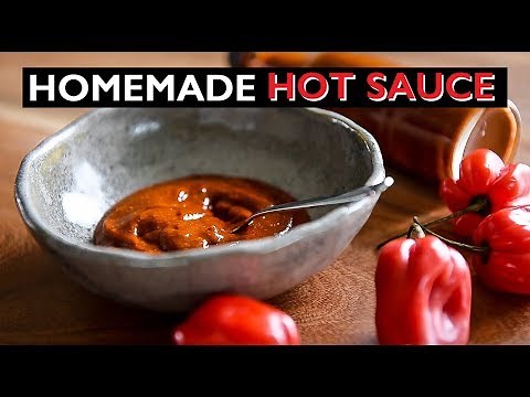 How to make HOT SAUCE ***15 MIN EASY RECIPE***