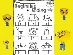 Short A Complete The Words.