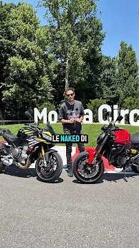 Aprilia Tuono 660 Factory Vs Ducati Monster! #apriliatuono660factory #ducatimonster #insella