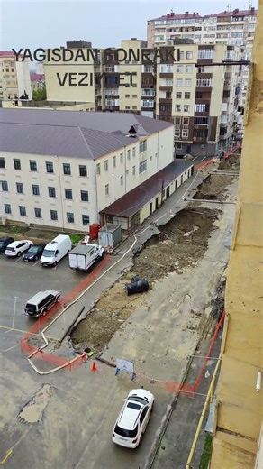 Yağışdan sonra Sumqayıt. #indi_bax #shorts #shortstrending #yağış