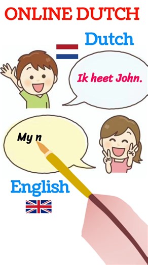 Online Dutch English Phrases 2 #nederlandsleren #learndutch #shortsvideos