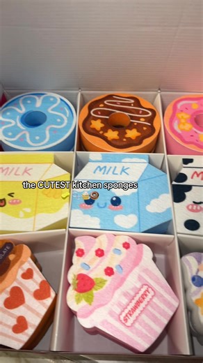 The Cutest Kitchen Sponges You Need!