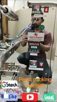 Automatic Pepsi packing machine #munger/JAGNATH ENGINEERS 8758576867/8140601854