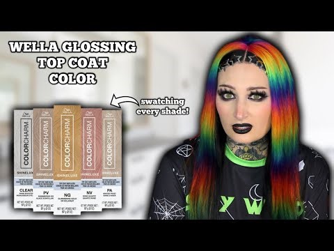 *NEW* Wella ShineLuxe Top Coat Hair Gloss!!