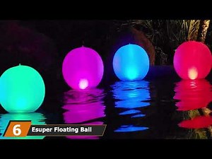 Best Solar Powered Pool Light In 2024 - Top 10 Solar Powered Pool Lights Review